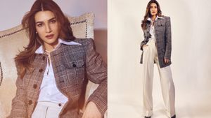 Kriti Sanon Proves Power Dressing Can Be Elegant, Confident, And Boss-Ready For Officewear