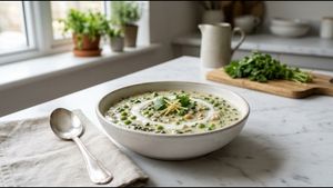 Creamy North Indian Classic Methi Matar Malai Recipe