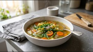 Light Healthy Meal: The Ultimate Vegetable Soup Recipe