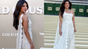 Priyanka Chopra Receives Global Vanguard Honour At Gold Gala 2026 In Couture From 20-Year-Old Chikankari Saree