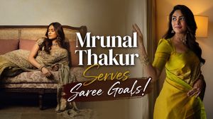 A Look At Mrunal Thakur’s Saree Style Game As ‘Hai Jawani Toh Ishq Hona Hai’ Nears June 5 Release 