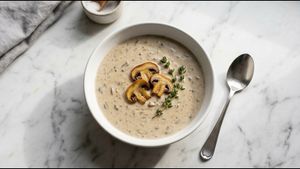 Warm Comfort Snack: The Ultimate Mushroom Soup Recipe