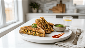 North Indian Street Style Paneer Sandwich Recipe: Your New Favorite Lunch