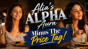 Alia Bhatt’s ₹1,999 Blue-Tiered Dress In ‘Alpha’ Teaser Proves Style Doesn’t Need A Luxury Price Tag!