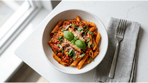 Authentic Indian Style Arrabiata Pasta Recipe