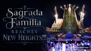 Sagrada Familia Becomes World’s Tallest Church, Hits Historic Milestone After 144 Years Of Construction 