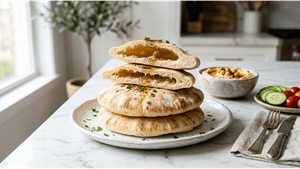 Soft Homemade Pita Bread Recipe for a Perfect Breakfast