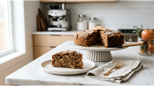 Whole Wheat Eggless Apple Cake Recipe: A Cozy Snack