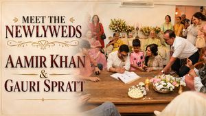Aamir Khan And Gauri Spratt Are Officially Married; First Photo From Their Intimate Wedding Is Out! 