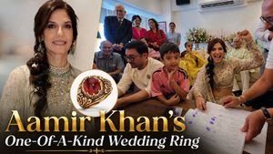 Aamir Khan's Rare Ruby Wedding Ring For Gauri Spratt Took 256 Hours And 131 Artisans To Craft 