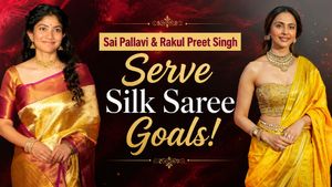 Sita Vs Shurpanakha! Sai Pallavi And Rakul Preet Singh's Sarees Ruled The Ramayana Pratham Sankalp Event 