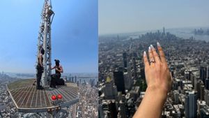 The Viral Empire State Building Proposal: Who Is the Russian Couple Arrested for Scaling the NYC Tower?