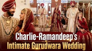TV Actress Charlie Chauhan Weds Indian Cricketer Ramandeep Singh In An Intimate Sikh Wedding Ceremony