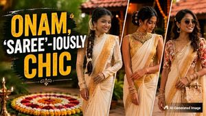 Onam 2026: Kasavu Saree, But Make It Fashion-Forward With 7 Chic Styling Tricks 