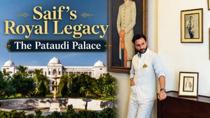 Saif Ali Khan Birthday Special: Inside His 150-Room Pataudi Palace, Reportedly Worth ₹800 Crore