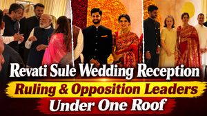 Supriya Sule’s Daughter Revati’s Delhi Reception Draws PM Modi, Rahul Gandhi And Other Leaders Together