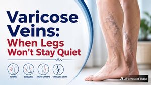 Varicose Veins: Expert Explains When Persistent Leg Pain Needs Attention