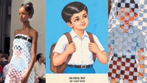 Who Is Adarsh Balak? The 1970s Indian Poster Boy On The London Runway