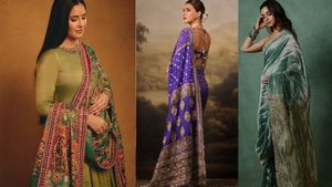 Ganesh Chaturthi 2026 At Antilia: 7 Bollywood Celebrities Who Stood Out In Traditional Festive Ensembles 
