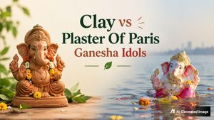 Clay vs Plaster Of Paris Ganesha Idols: What's The Environmental Difference?