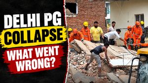 Delhi Building Collapse: 50-Year-Old PG Building Falls In Satya Niketan, What Happened? 