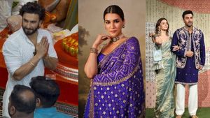 Ganesh Chaturthi 2026: Inside The Star-Studded Celebrations At Lalbaugcha Raja And Antilia