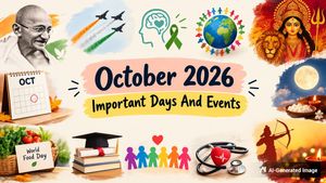 October 2026 Important Days And Events: Complete List Of National And International Observances