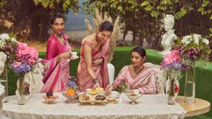 Handwoven Craft Meets Contemporary Elegance In Kasturi Kundal’s Festive Edit 