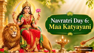 Navratri Day 6: Maa Katyayani Puja, Colour, Rituals, And Significance