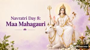 Navratri Day 8: Maa Mahagauri Puja, Colour, Rituals And Significance