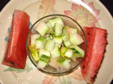    ಕಲ್ಲಂಗಡಿ ಹಣ್ಣಿನ ತಿರುಳಿನ ದೋಸೆ