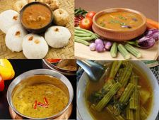 ಘಮ್ಮೆನ್ನುವ 6 ಸಾಂಬಾರ್ ರೆಸಿಪಿ