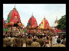 ಚಿತ್ರಗಳಲ್ಲಿ- ಪುರಿ ಜಗನ್ನಾಥ ರಥೋತ್ಸವ