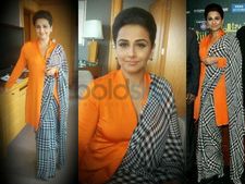 ವಾವ್! ಸೀರೆಯಲ್ಲಿ ಕಣ್ಮನ ಸೆಳೆದ ಸುಂದರಿ ವಿದ್ಯಾ ಬಾಲನ್!