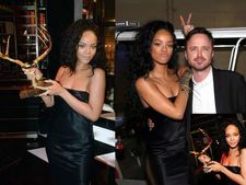 ಕಪ್ಪು ಡ್ರೆಸ್‌ನಲ್ಲಿ ಎಲ್ಲರ ಕಣ್ಮನ ಸೆಳೆದ ರಿಹಾನ್ನ