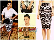 ಮೋನೋಕ್ರೋಮ್ ಧಿರಿಸಿನಲ್ಲಿ ಹಾಟ್ ಆಗಿ ಮಿಂಚಿದ ನೇಹಾ