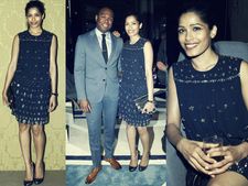 ಮಿಯು ಮಿಯು ನಿಲುವಂಗಿಯಲ್ಲಿ ಅತ್ಯದ್ಭುತ ಚೆಲುವೆ ಫ್ರೀಡಾ ಪಿಂಟೋ