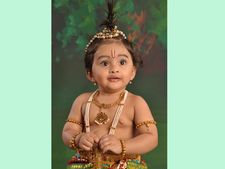 ಜನ್ಮಾಷ್ಟಮಿಗಾಗಿ ಪುಟಾಣಿ ಕೃಷ್ಣನ ವೇಷ ಭೂಷಣಗಳು