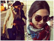 ತಿಳಿಹಳದಿ ಬಣ್ಣದ ಚಳಿ ಉಡುಗೆಯಲ್ಲಿ ಕಣ್ಮನ ಸೆಳೆದ ದೀಪಿಕಾ 