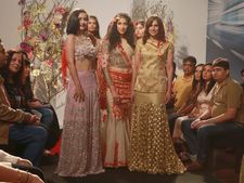 ಐಬಿಎಫ್‌ಡಬ್ಲ್ಯೂ: ನವವಧುವಿನಂತೆ ಕಣ್ಮನ ಸೆಳೆದ ಅಕ್ಷರ ಹಾಸನ್!