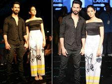 ಎಲ್‌ಎಫ್‌ಡಬ್ಲ್ಯೂ: ಶಾಹಿದ್-ಮೀರಾ ಜೋಡಿಯ ಝಲಕ್ 