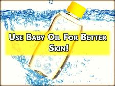 ಚರ್ಮದ ಕೋಮಲತೆಗೆ ಒಮ್ಮೆ ಪ್ರಯತ್ನಿಸಿ ಮಗುವಿನ ಎಣ್ಣೆ