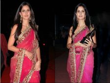 ಸೀರೆಯಲ್ಲಿ ಮನಸೆಳೆದ ದಂತದ ಗೊಂಬೆ ಕತ್ರೀನಾ ಕೈಫ್