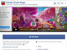 ಕ್ಯಾಂಡಿ ಕ್ರಶ್ ಆಟ ತಂದೊಡ್ಡುವ ಅಪಾಯಗಳು...