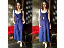 ಫ್ಯಾಷನ್ ಲೋಕದ ಸುಂದರಿಯಂತೆ ಮಿಂಚಿದ ಪ್ರಾಚಿ ದೇಸಾಯಿ