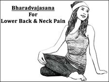 ಕುತ್ತಿಗೆ, ಸೊಂಟ ನೋವು ನಿವಾರಣೆಗೆ-'ಭಾರಧ್ವಾಜಾಸನ'