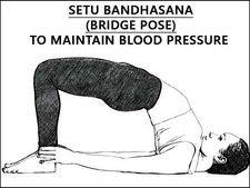 ರಕ್ತದೊತ್ತಡವನ್ನು ನಿಯಂತ್ರಿಸಲು ಅನುಸರಿಸಿ-'ಸೇತುಬಂಧಾಸನ'   