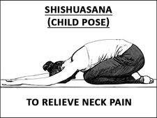 ಯೋಗ ಟಿಪ್ಸ್:  ಕುತ್ತಿಗೆ ನೋವು ನಿವಾರಣೆಗೆ 'ಶಿಶು ಆಸನ'