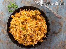 ಮಿಶ್ರ ತರಕಾರಿಗಳ ಬಾತ್/ ವೆಜಿಟೇಬಲ್ ಬಾತ್