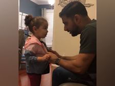 ವೈರಲ್ ವೀಡಿಯೋ: ಪುಟ್ಟ ಮಗಳ ಸುಳ್ಳಿಗೆ, ತಂದೆಯ ಪ್ರತಿಕ್ರಿಯೆಗೆ ನೆಟ್ಟಿಗರು ಫುಲ್ ಫಿದಾ